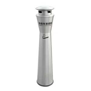 commercial outdoor ashtray column