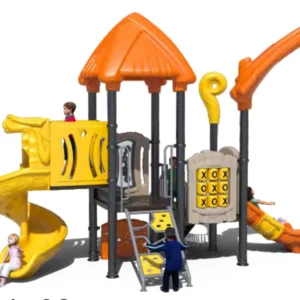 Commercial outdoor playground slide heavy duty kids play equipment