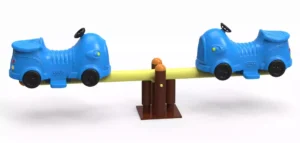 Plastic kids playground seesaw for kindergarten
