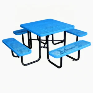 metal picnic table